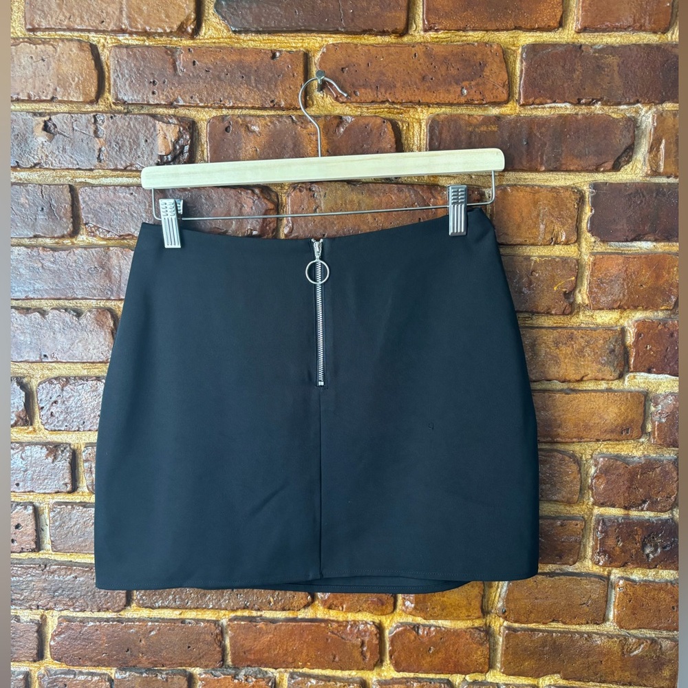 Reformation Black Mini Skirt - Size 6